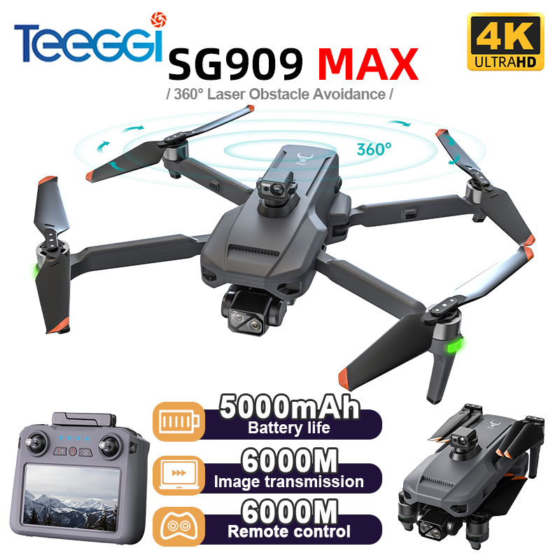 Drone Gimbal 3 Axis - Teeggi SG909 MAX GPS Drone Dengan