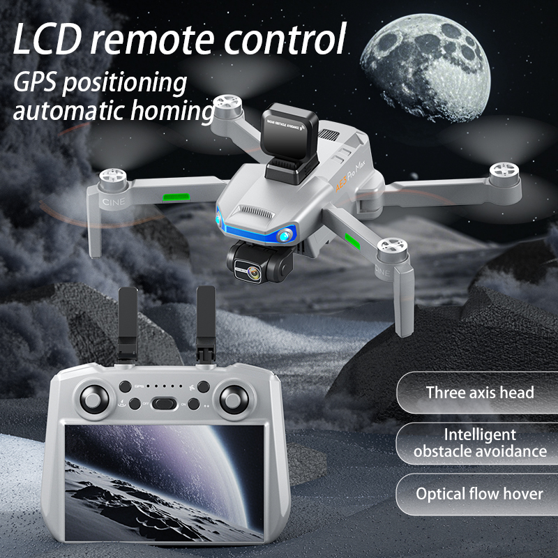AE3 PRO Max Drone RC kamera ga - Drone Gimbal 3 Axis ulasan dan harga