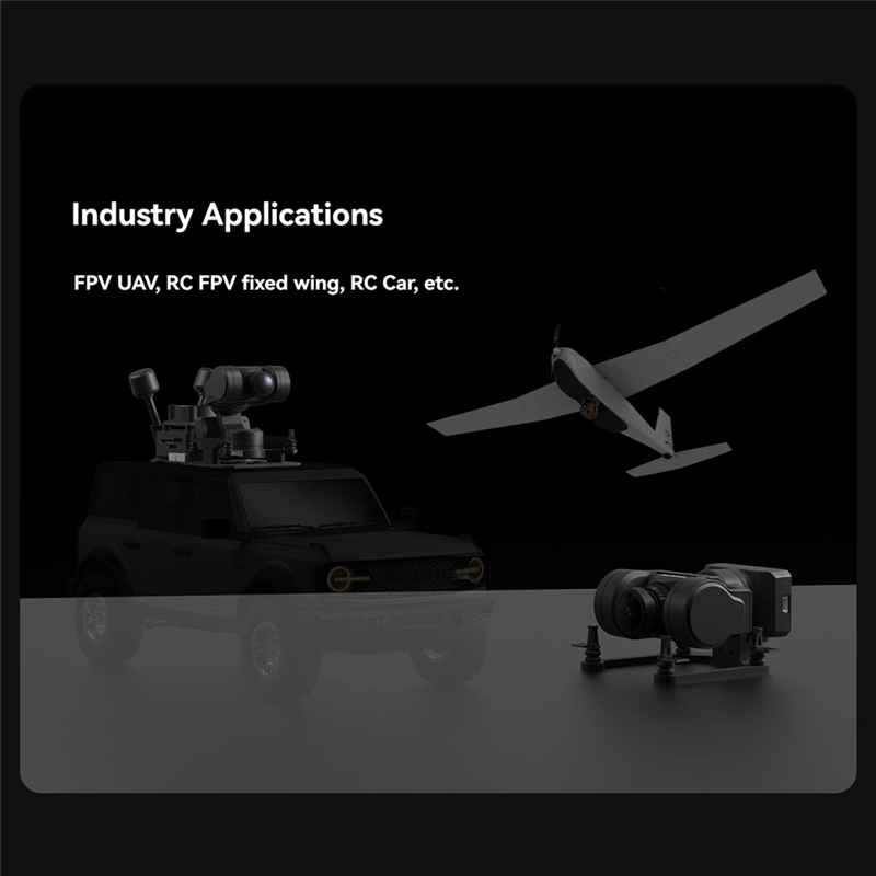 FGGS-GM1 Kamera FPV Gimbal Pan - Drone Gimbal Mount ulasan dan harga