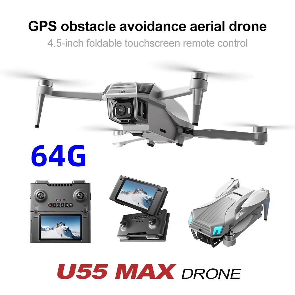 NCZOBOE U55 Drone GPS dengan R - Drone Gimbal 3 Axis ulasan dan harga